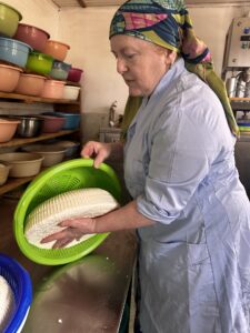 Нурбагомед Магомедович Рабаданов – глава крестьянско-фермерского хозяйства «Здоровье», заслуженный ветеринарный врач РД, заслуженный работник сельского хозяйства РД – и его супруга Зухра показывают нам свое агропредприятие. животные тарумовский район, кизляр, кумк, широкольский, сыр, молоко, проджи, дагестан, ферма верблюдов, верблюжье молоко, коровы