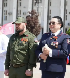 Хасайбат Валиевной Валиевой – председателем Союза женщин Дагестана, – и попросили рассказать о Союзе женщин Дагестана, Наследницы сорок первого: миссия без срока давности, союз женщин Дагестана, проджи, помощь СВО, помощь матерям, дагестан, день победы