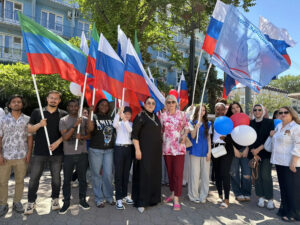 Хасайбат Валиевной Валиевой – председателем Союза женщин Дагестана, – и попросили рассказать о Союзе женщин Дагестана, Наследницы сорок первого: миссия без срока давности, союз женщин Дагестана, проджи, помощь СВО, помощь матерям, дагестан